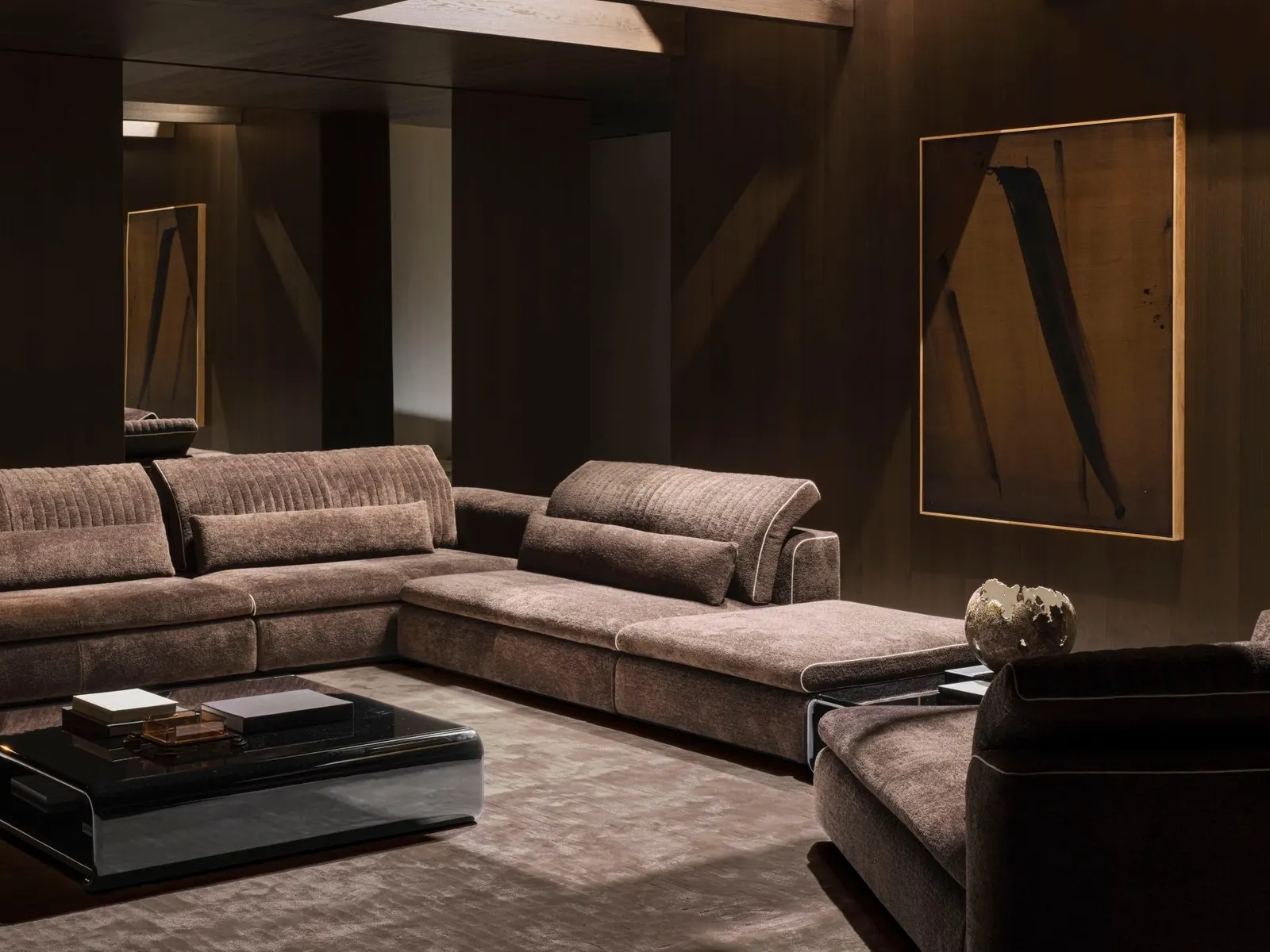 Divani Molteni&C ambientati — selezione Gandini LAB Reggio Emilia