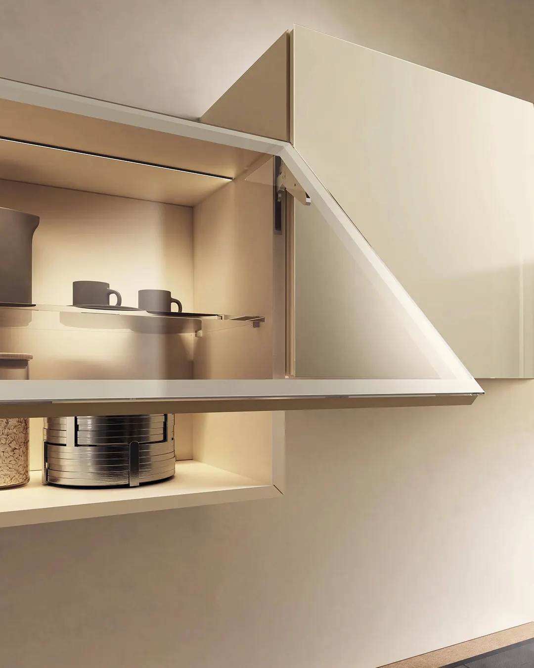 Pensile da cucina Lago 36e8 con luce a led